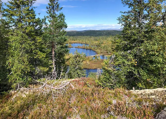 Дом отдыха 6 Bedroom Lovely In Treungen *